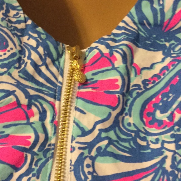 Lilly Pulitzer My Fans Shift Dress NWT - Picture 4 of 4